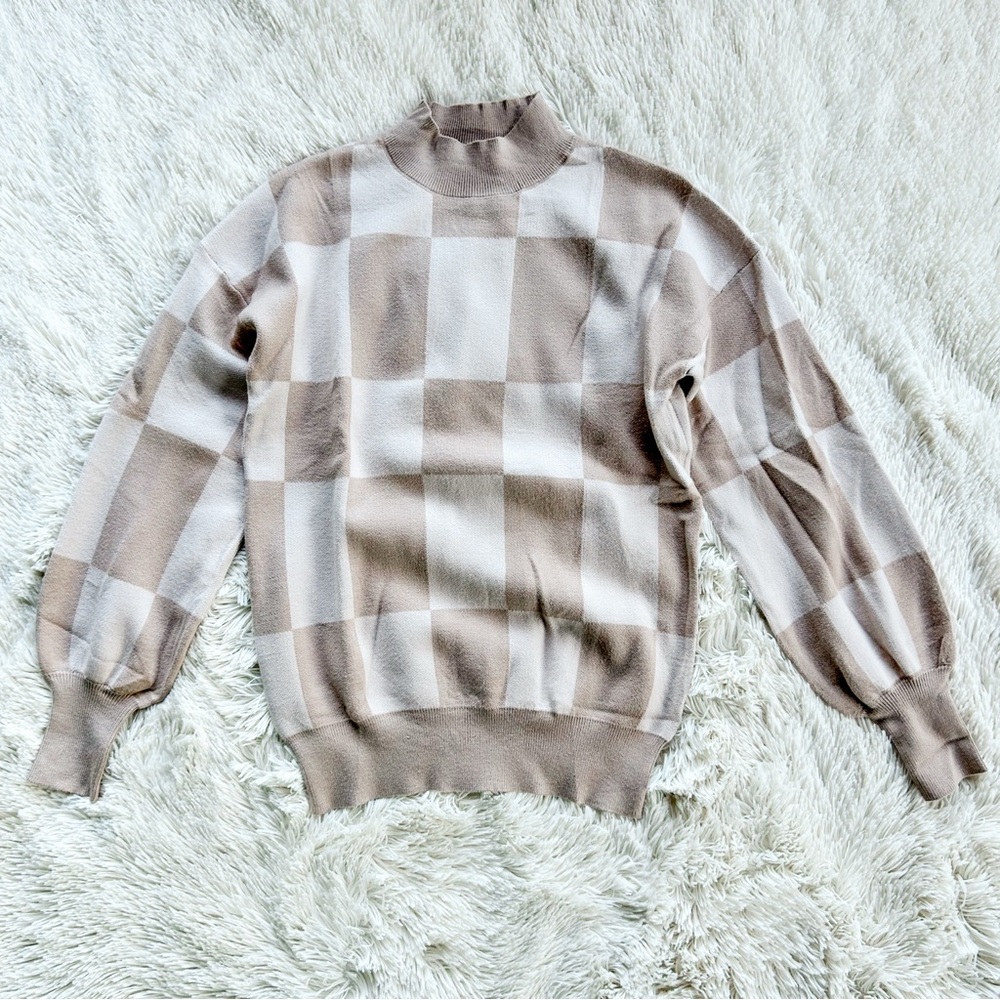 Checkered Sweater